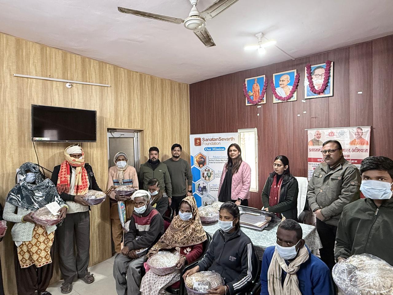 Sanatan Sewarth Foundation Distributes Nutrition Kits to 15 TB Patients